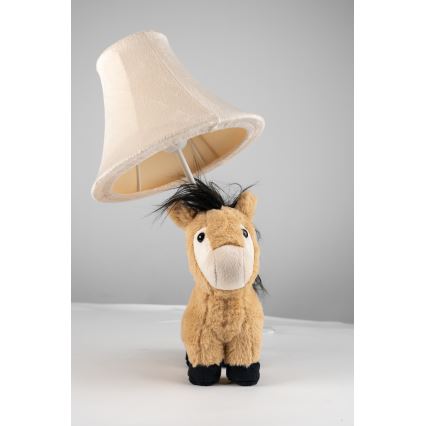 Happy Lamps - LED bordlampe til børn ELVIS LED/5,4W/230V hest