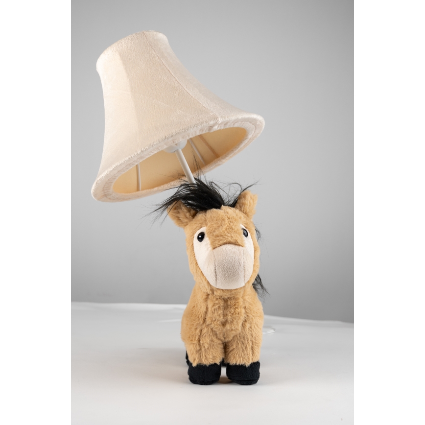 Happy Lamps - LED bordlampe til børn ELVIS LED/5,4W/230V hest