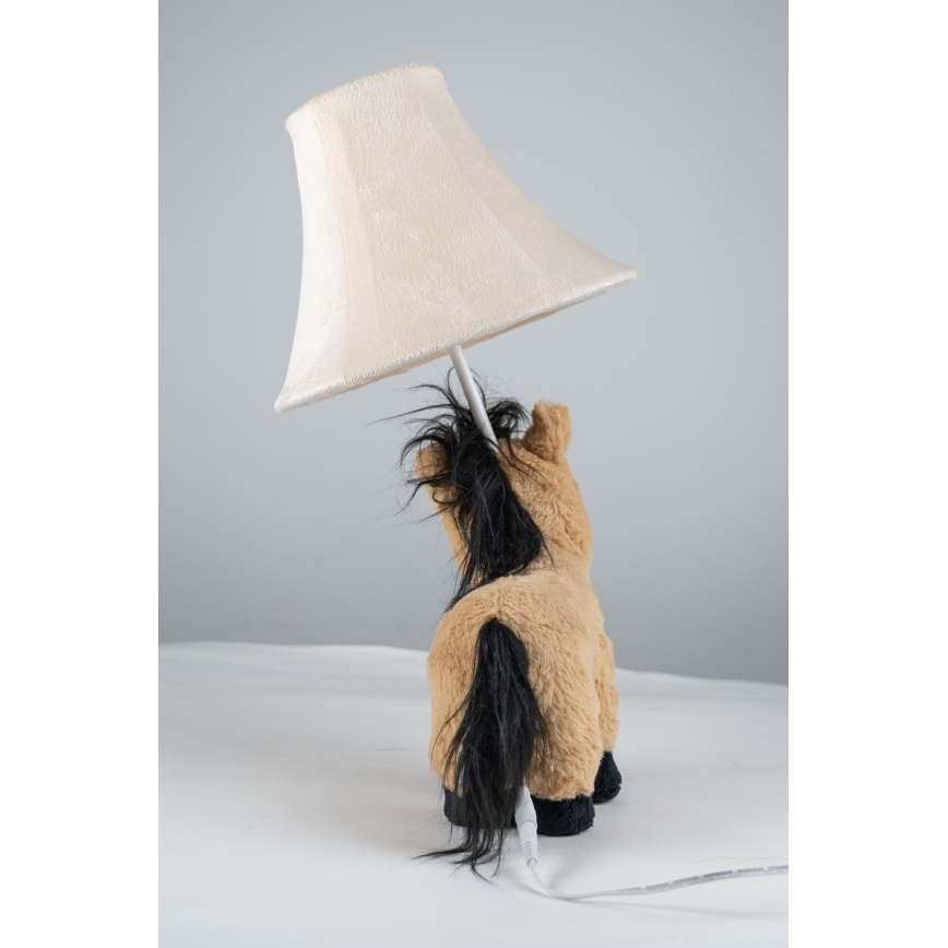 Happy Lamps - LED bordlampe til børn ELVIS LED/5,4W/230V hest