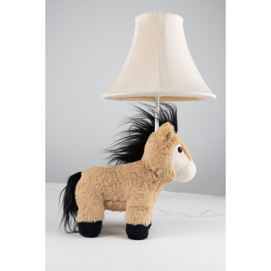 Happy Lamps - LED bordlampe til børn ELVIS LED/5,4W/230V hest
