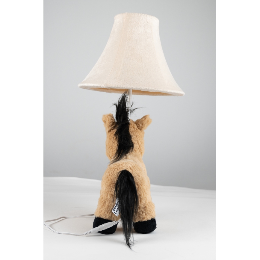 Happy Lamps - LED bordlampe til børn ELVIS LED/5,4W/230V hest