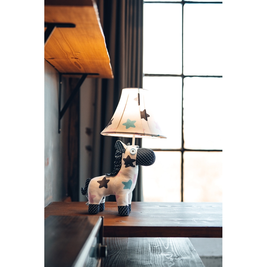Happy Lamps - LED bordlampe til børn FINN LED/5,4W/230V hest