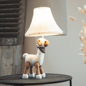 Happy Lamps - LED bordlampe til børn WOLLE LED/5,4W/230V får