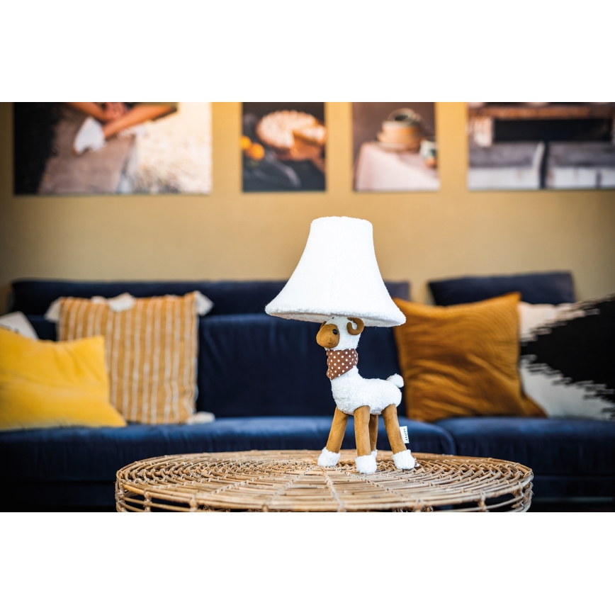 Happy Lamps - LED bordlampe til børn WOLLE LED/5,4W/230V får