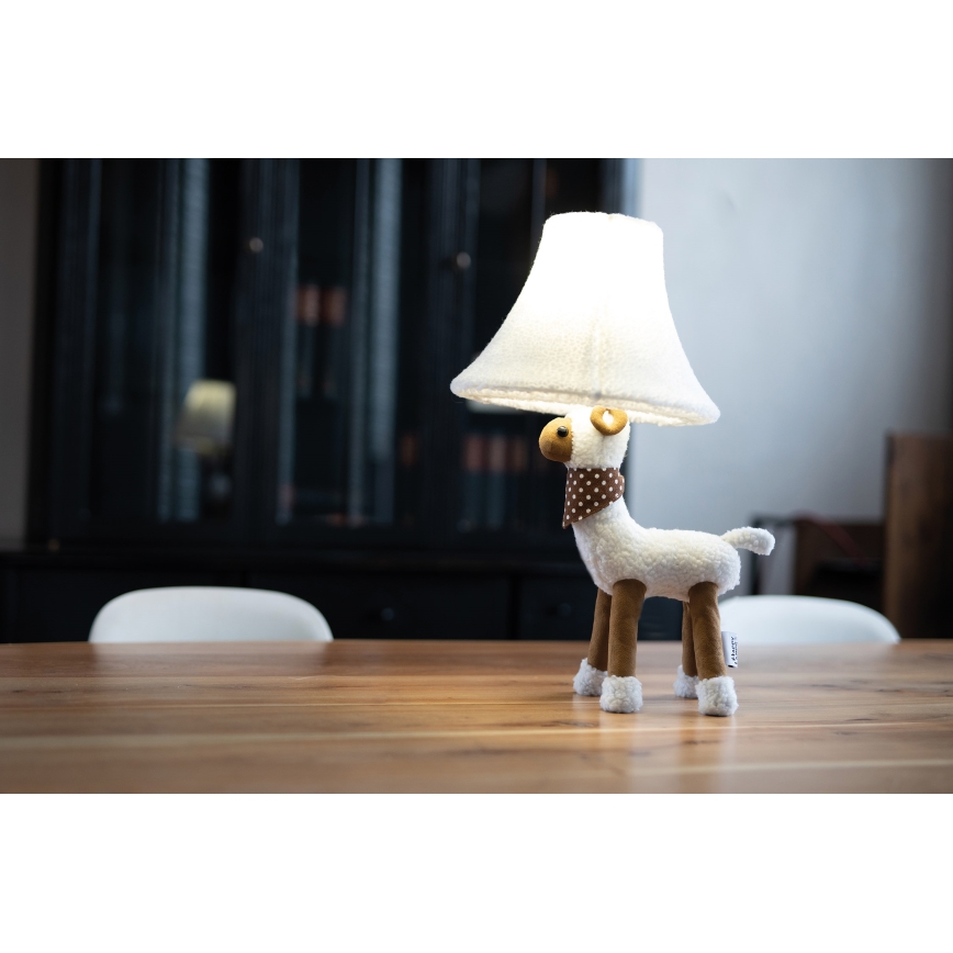 Happy Lamps - LED bordlampe til børn WOLLE LED/5,4W/230V får