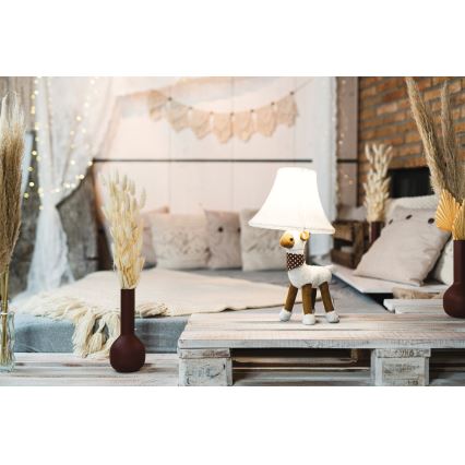 Happy Lamps - LED bordlampe til børn WOLLE LED/5,4W/230V får