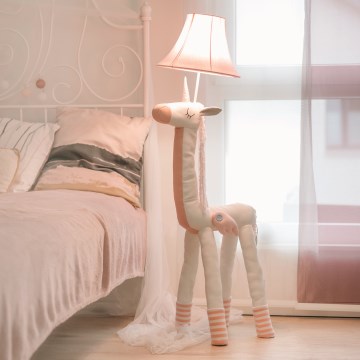 Happy Lamps - LED Gulvlampe til børn BONITA LED/5,4W/230V enhjørning