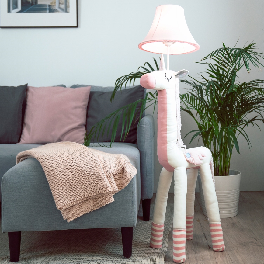 Happy Lamps - LED Gulvlampe til børn BONITA LED/5,4W/230V enhjørning