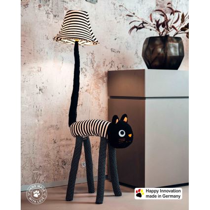 Happy Lamps - LED Gulvlampe til børn LUNA LED/5,4W/230V kat