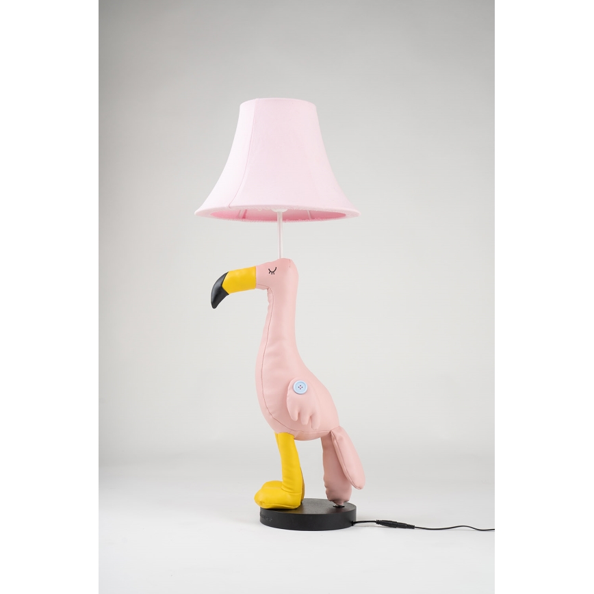 Happy Lamps - LED Gulvlampe til børn MINGO LED/5,4W/230V flamingo