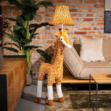 Happy Lamps - LED gulvlampe til børn RAFFI LED/5,4W/230V giraf