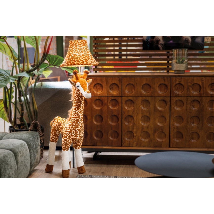 Happy Lamps - LED gulvlampe til børn RAFFI LED/5,4W/230V giraf