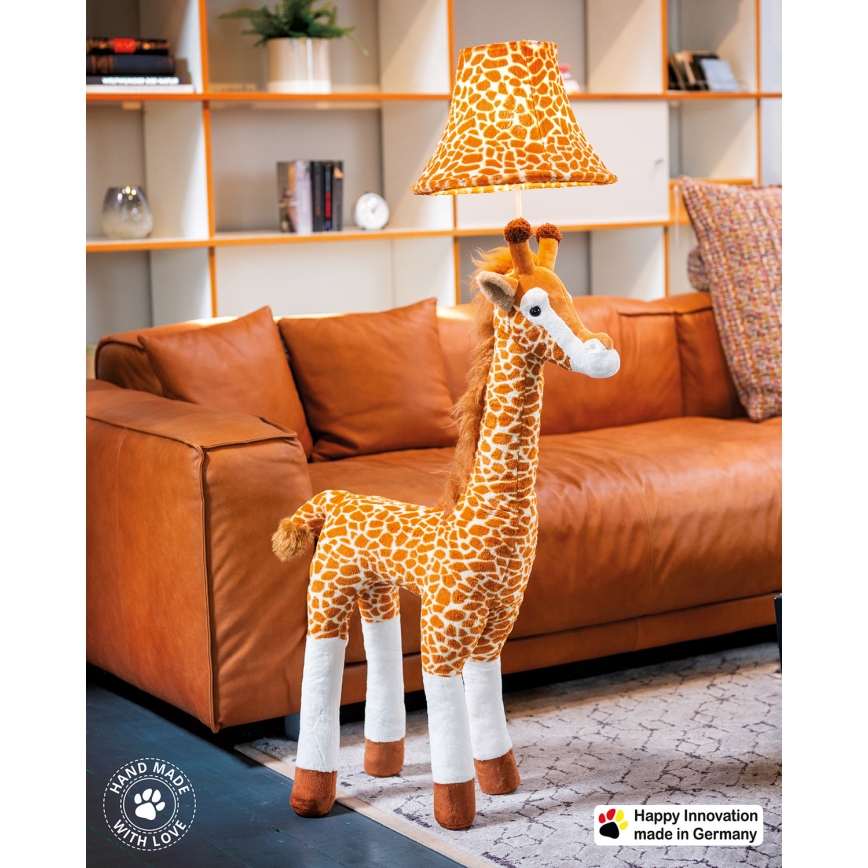 Happy Lamps - LED gulvlampe til børn RAFFI LED/5,4W/230V giraf