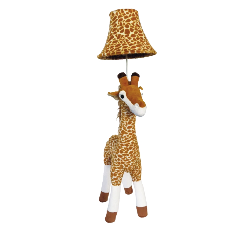Happy Lamps - LED gulvlampe til børn RAFFI LED/5,4W/230V giraf