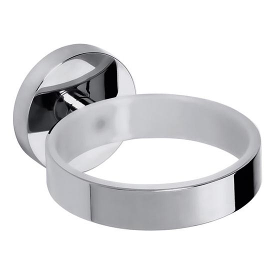 Hårtørrerholder OMEGA 8x5,5 cm i sølv