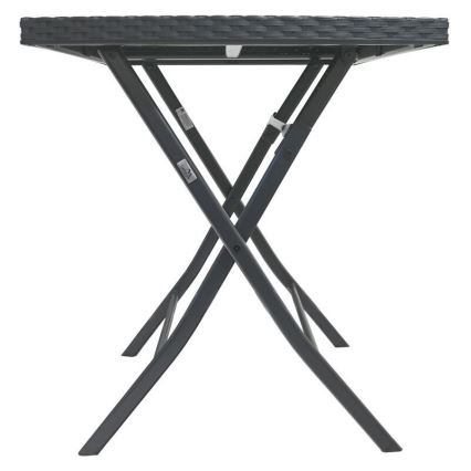 Havebord med 2 stole, grå