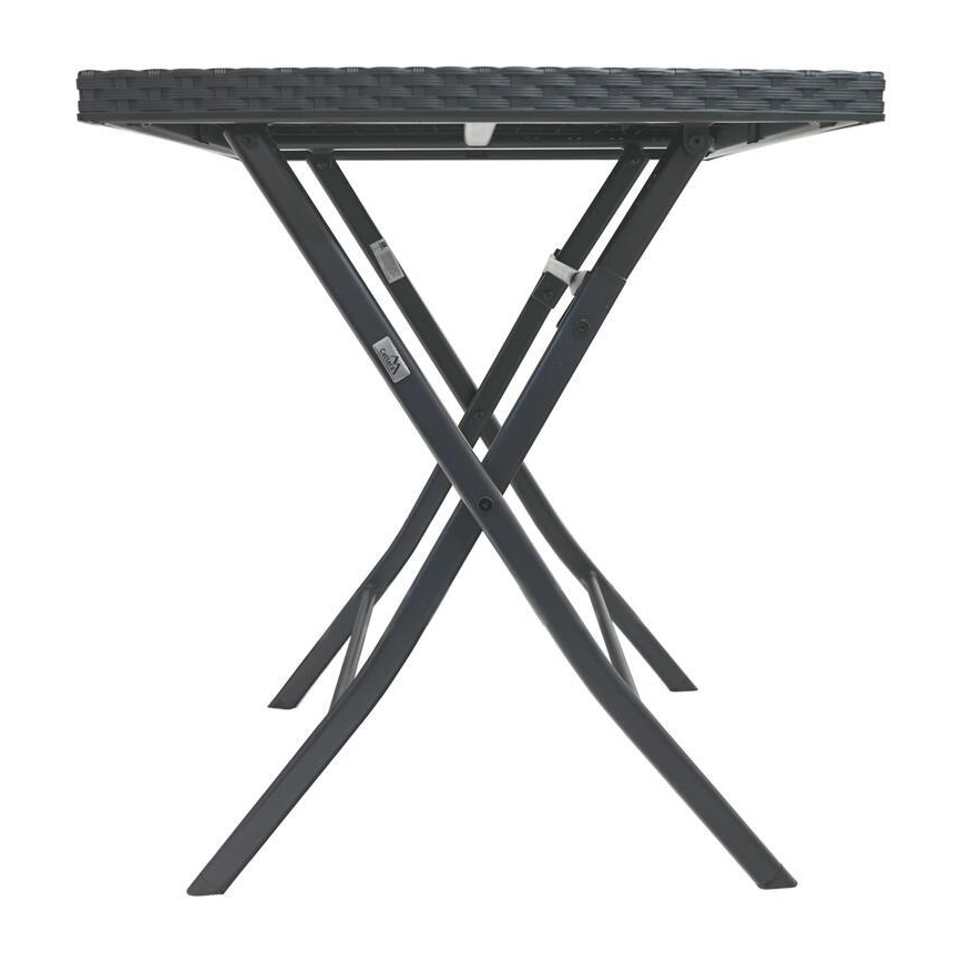 Havebord med 2 stole, grå