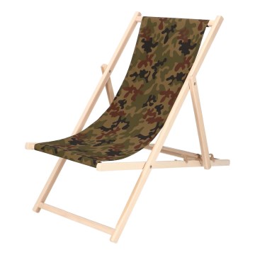 Havestol camo/bøg