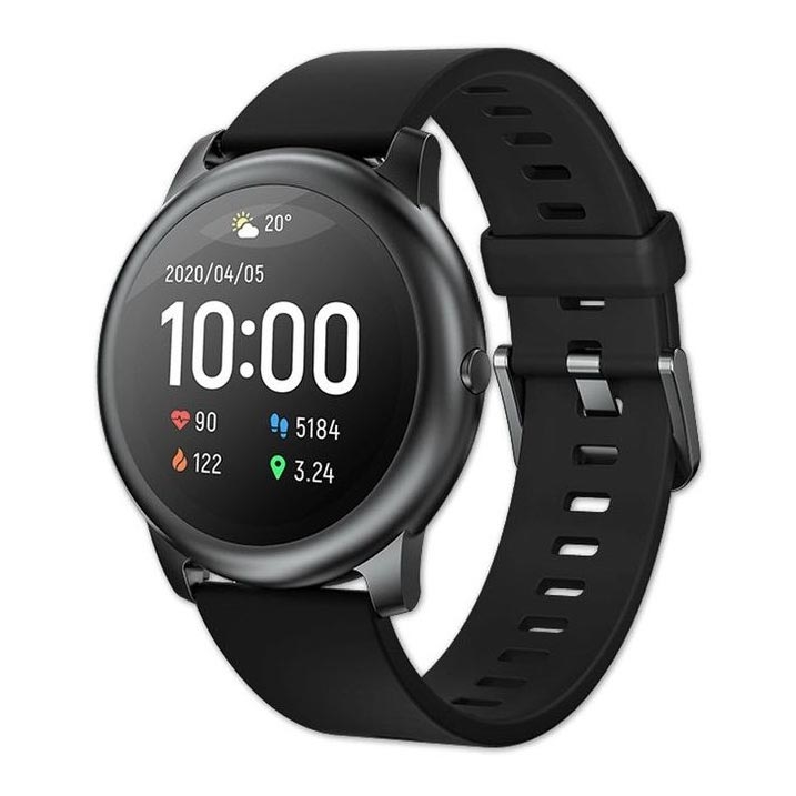 Haylou - Smartwatch LS05 Solar Bluetooth IP68 sort