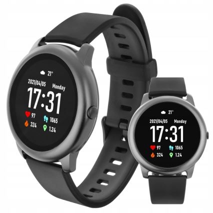 Haylou - Smartwatch LS05 Solar Bluetooth IP68 sort