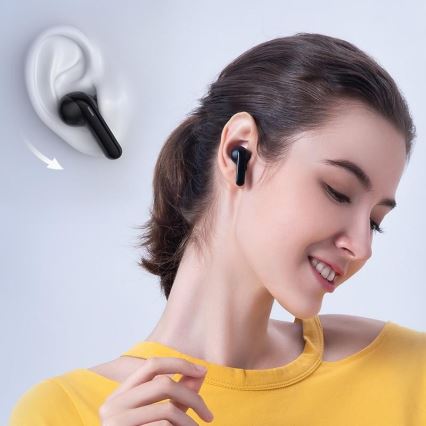 Haylou - Trådløse høretelefoner vandtæt GT3 TWS IPX4 sort