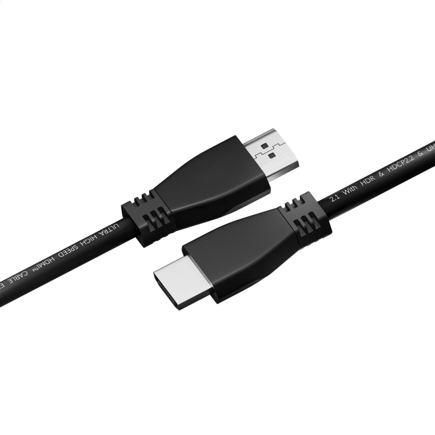HDMI kabel med Ethernet 2.1 8K 5m sort