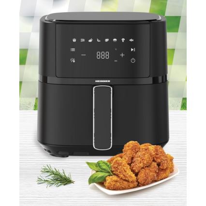 Heinner HAF-B4BK1500 - Airfryer 4 l 1500 W/230 V sort