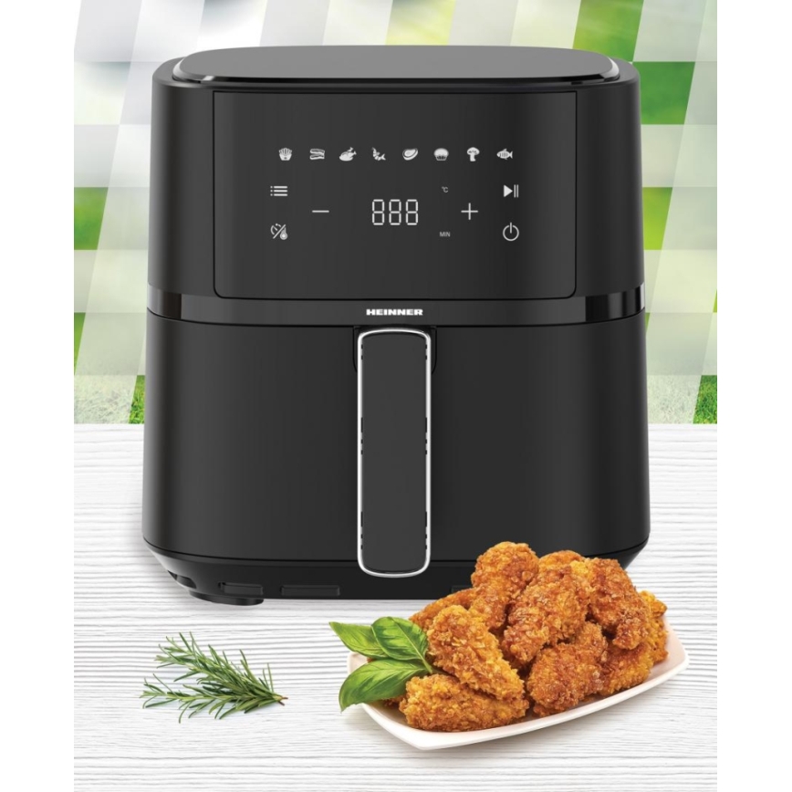 Heinner HAF-B4BK1500 - Airfryer 4 l 1500 W/230 V sort