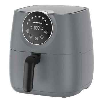 Heinner HAF-B6GREY1700 - Airfryer 5,7 l 1700 W/230 V grå