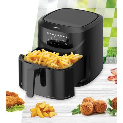 Heinner HAF-B8BK2000 - Airfryer 7,6 l, 2000 W/230 V, sort