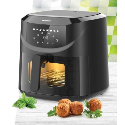 Heinner HAF-B8BK2000 - Airfryer 7,6 l, 2000 W/230 V, sort