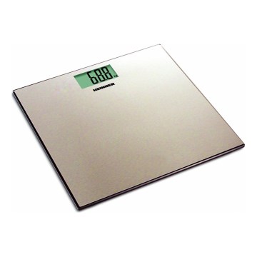 Heinner HBS-180SSGD - Digital personvægt, rustfrit stål, 2 x AAA-batterier