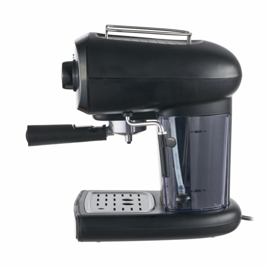 Heinner HEM-1100BKX - Espressomaskine med portafilter 850W/230V sort/mat krom