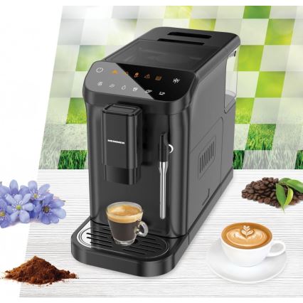 Heinner HEMA-D20DBK - Automatisk kaffemaskine 1350W/230V sort