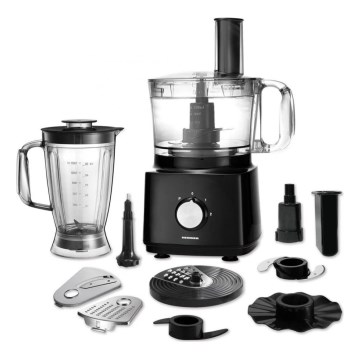 Heinner HFP-750BK - Køkkenmaskine 750W/230V sort