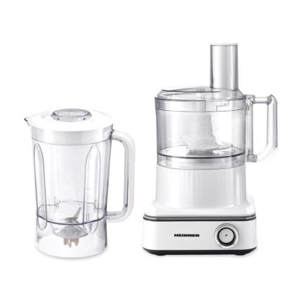 Heinner HFP-K1000WP - Køkkenmaskine 1000W/230V hvid