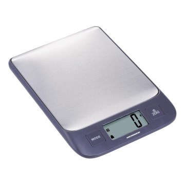 Heinner HKS-5IXBK - Digital køkkenvægt 2xAAA grå/mat krom