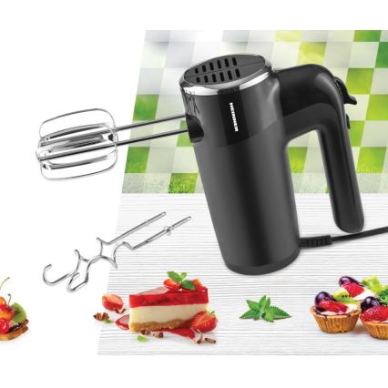 Heinner HM-300BK - Sort håndmixer 300W/230V