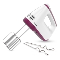 Heinner HM-400BG - Håndmixer 400W/230V hvid/lilla