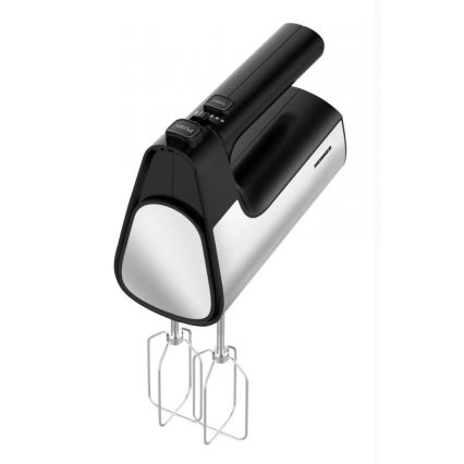 Heinner HM-500BKSS - Elpisker 500W/230V mat krom/sort