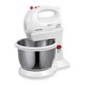 Heinner HMBR-300W - Håndmixer med roterende skål 300W/230V hvid