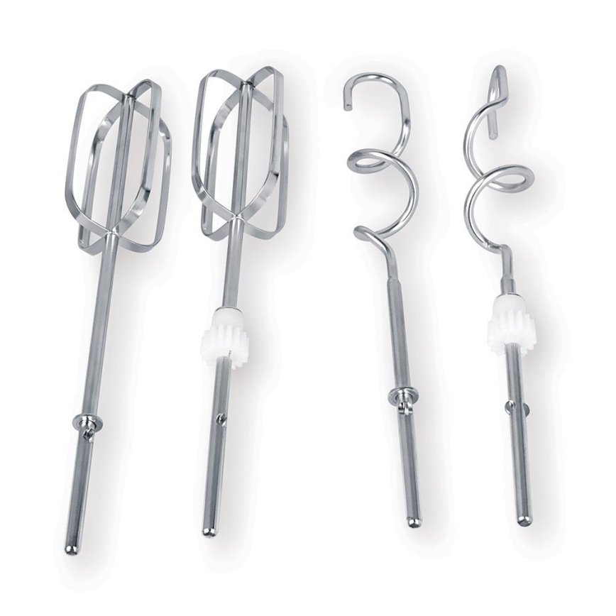 Heinner HMBR-300W - Håndmixer med roterende skål 300W/230V hvid