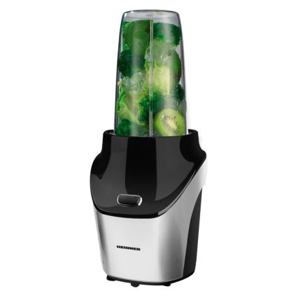 Heinner HSB-T1000SS - Smoothie Nutri-blender 1000W/230V mat krom/sort