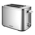 Heinner HTP-800SS - Brødrister med 2 åbninger, 800 W/230 V, i rustfrit stål