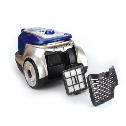 Heinner HVC-V750BL - Posefri støvsuger 750W/230V blå/sølv