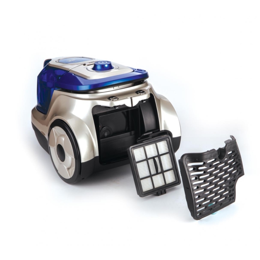 Heinner HVC-V750BL - Posefri støvsuger 750W/230V blå/sølv