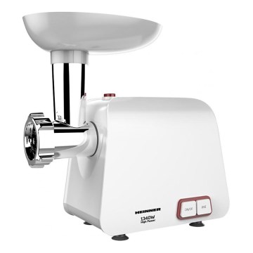 Heinner MG-1340WH - Kødkværn 1340W/230V hvid