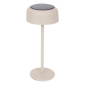 Hesperide - LED solcelledrevet bordlampe BOLTY LED/3,7V 2600 mAh IP65 beige