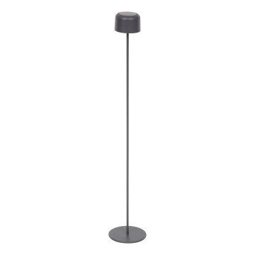 Hesperide - LED-solcellelampe BOLTY LED/3,7V 2600 mAh IP65 antracitgrå