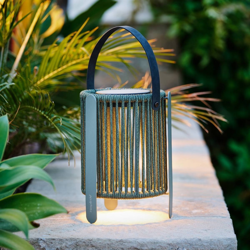 Hesperide - LED solcellelampe LINY LED/3,7V 2600 mAh IP54 grøn